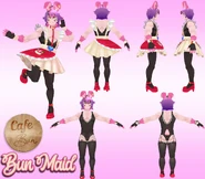 Cafe Bun maid outfit Reference (created by Lyraa121)