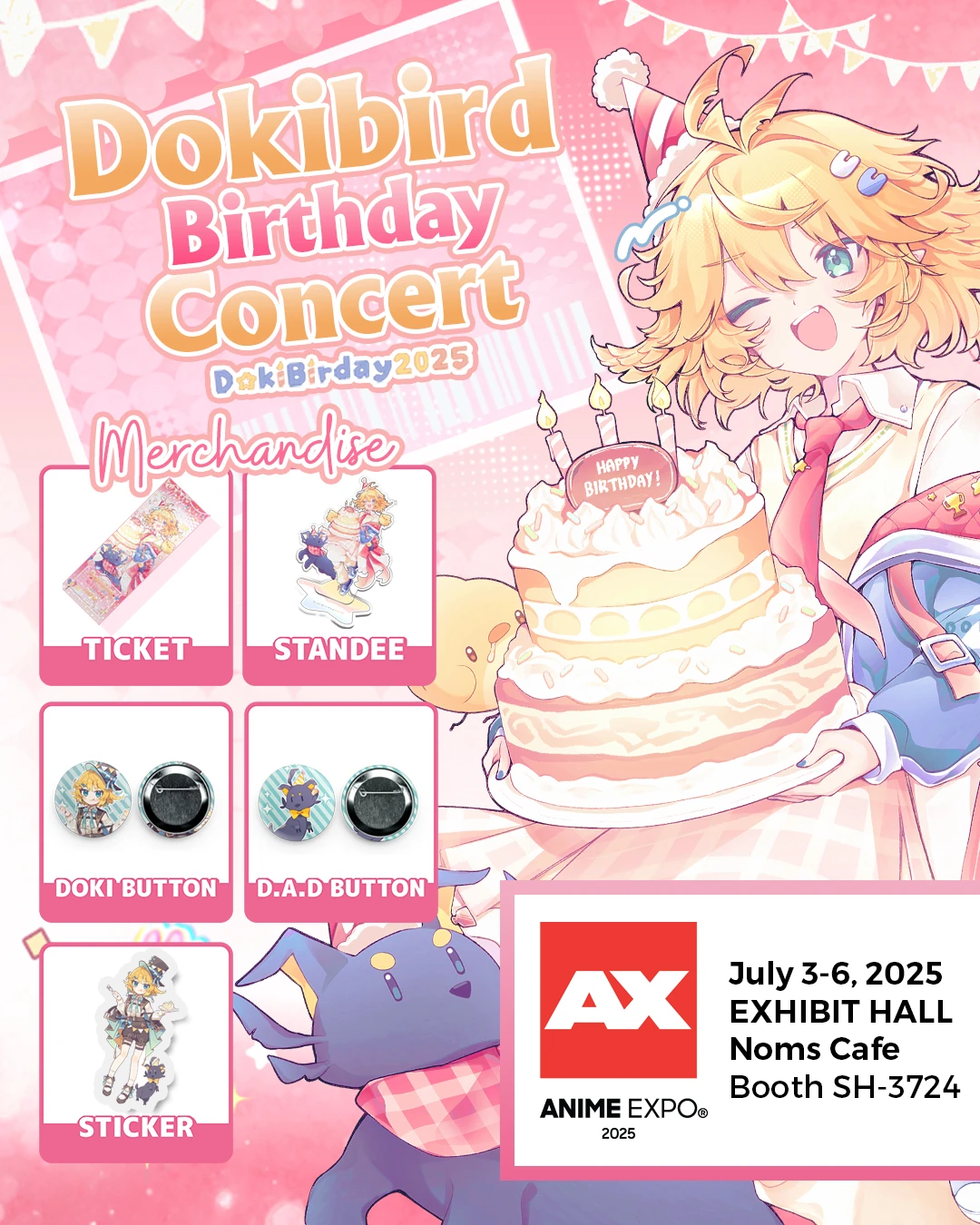 Anime Expo 2025 Concert Flyer