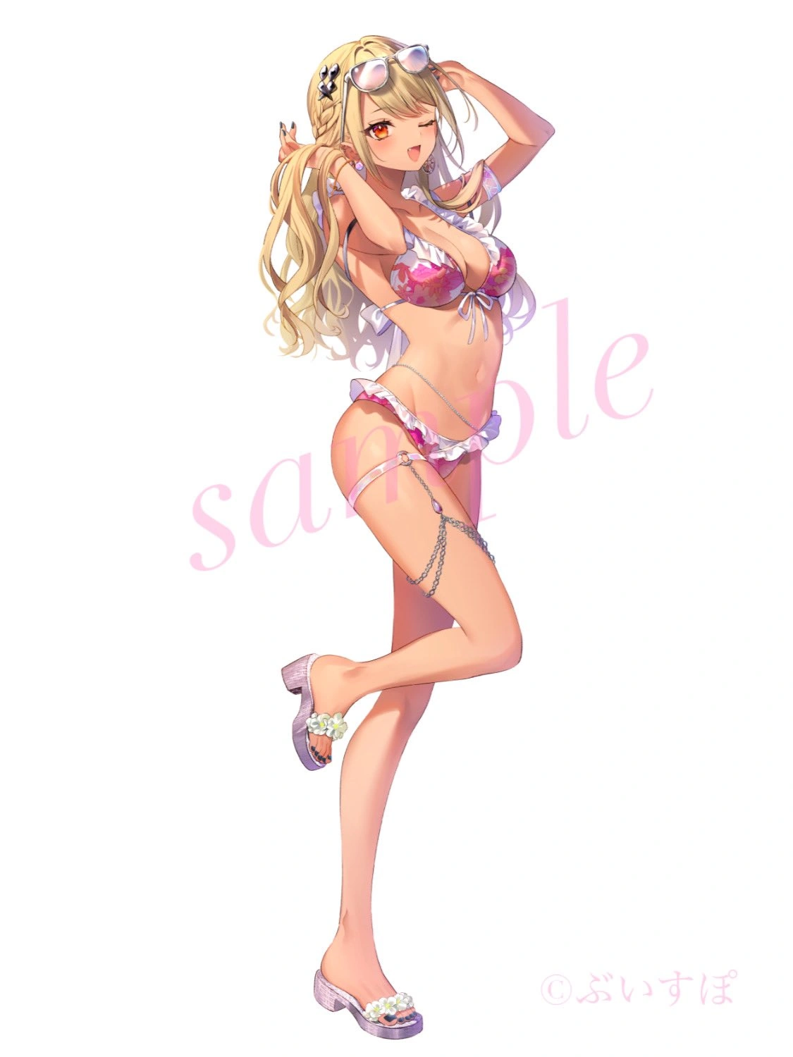 Summer Vacation Goods Illustration<br>by [https://x.com/rityulate/status/1818960092106309939/photo/1 Riichu]