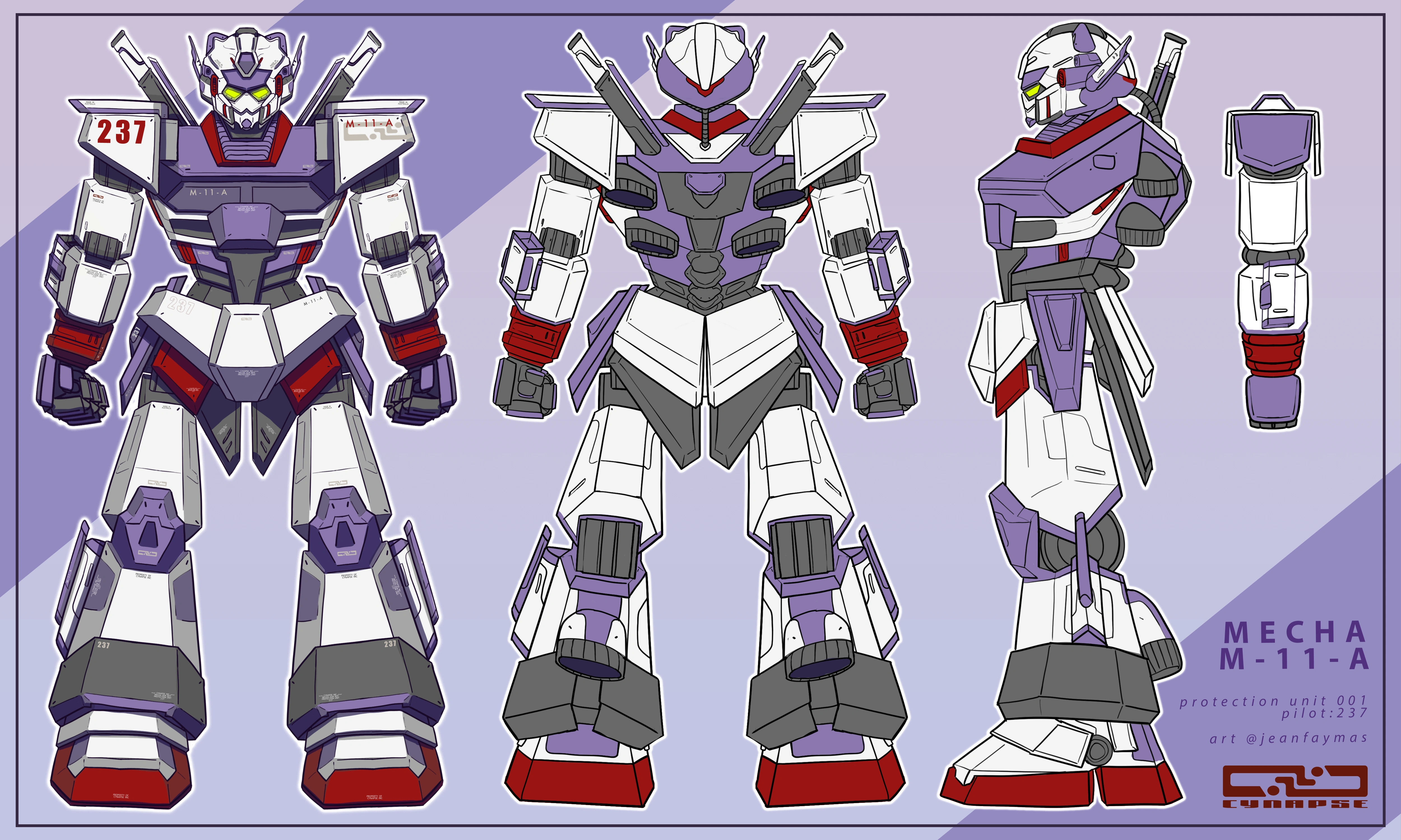 M-11-A Season 1 reference sheet