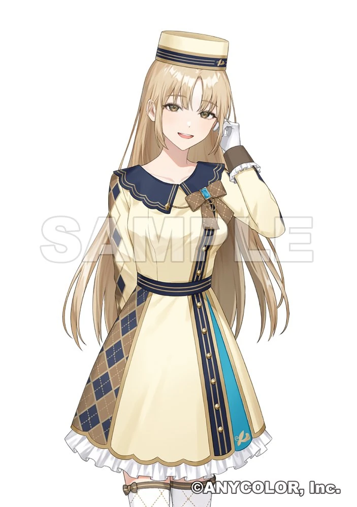 NIJISANJI x Bandai Wafers Cards Illustration by saino