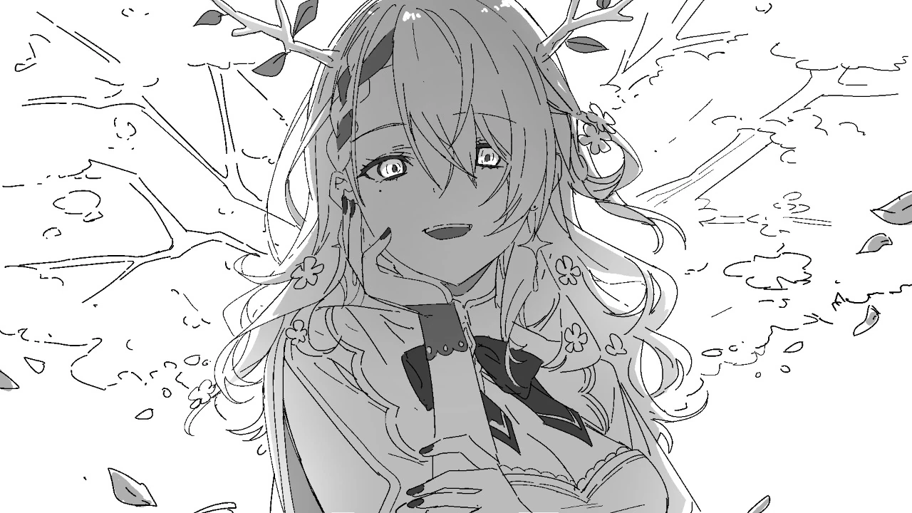 Ceres Fauna's Debut Illustration