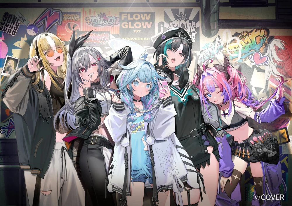 FLOW GLOW 1st Anniversary Merch by Bodax