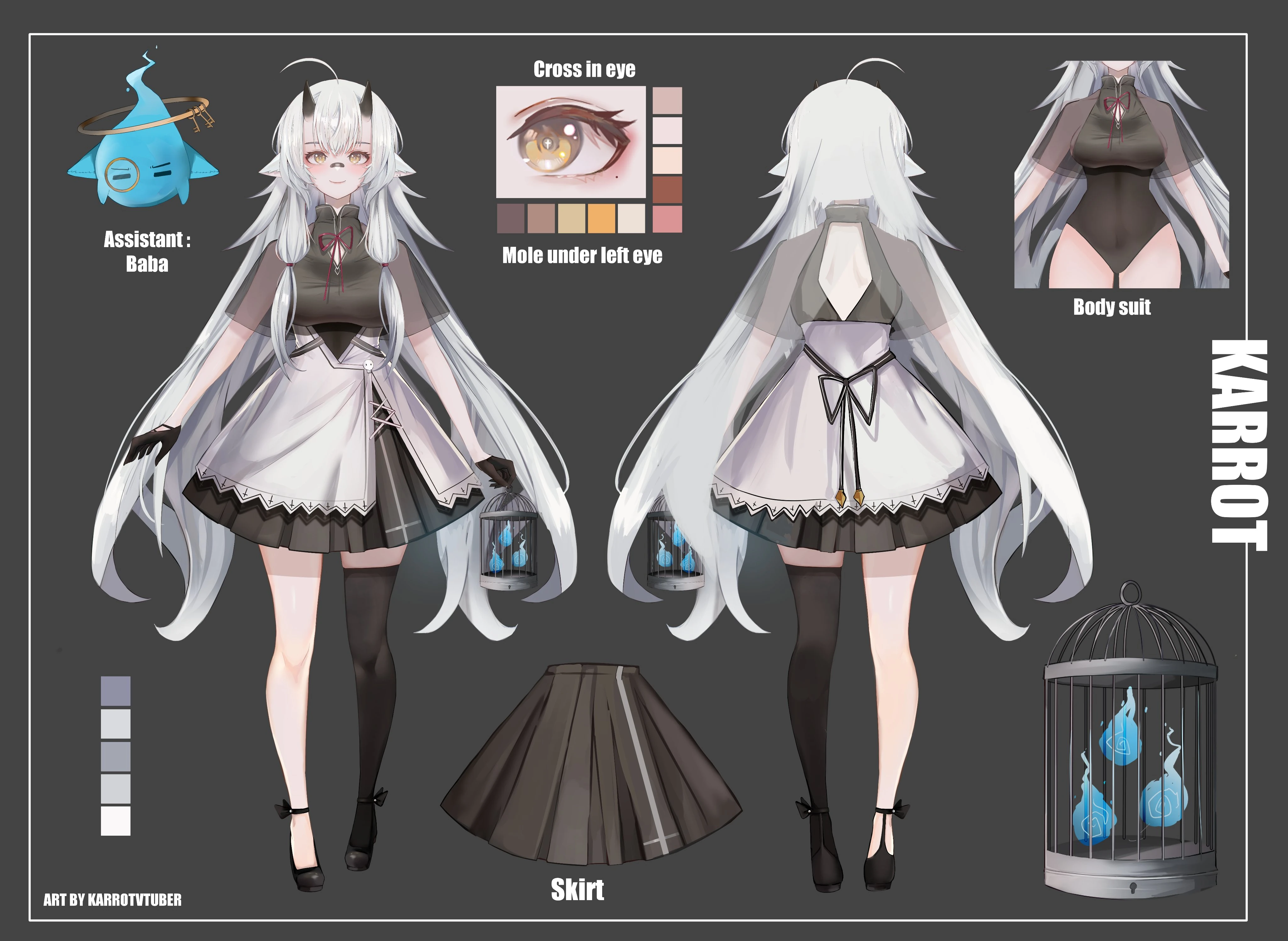 Karrot 2.0 model reference sheet