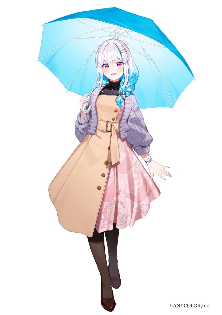 Amemoyo 2022 Goods & Voices Illustration by Nyum (colored umbrella)