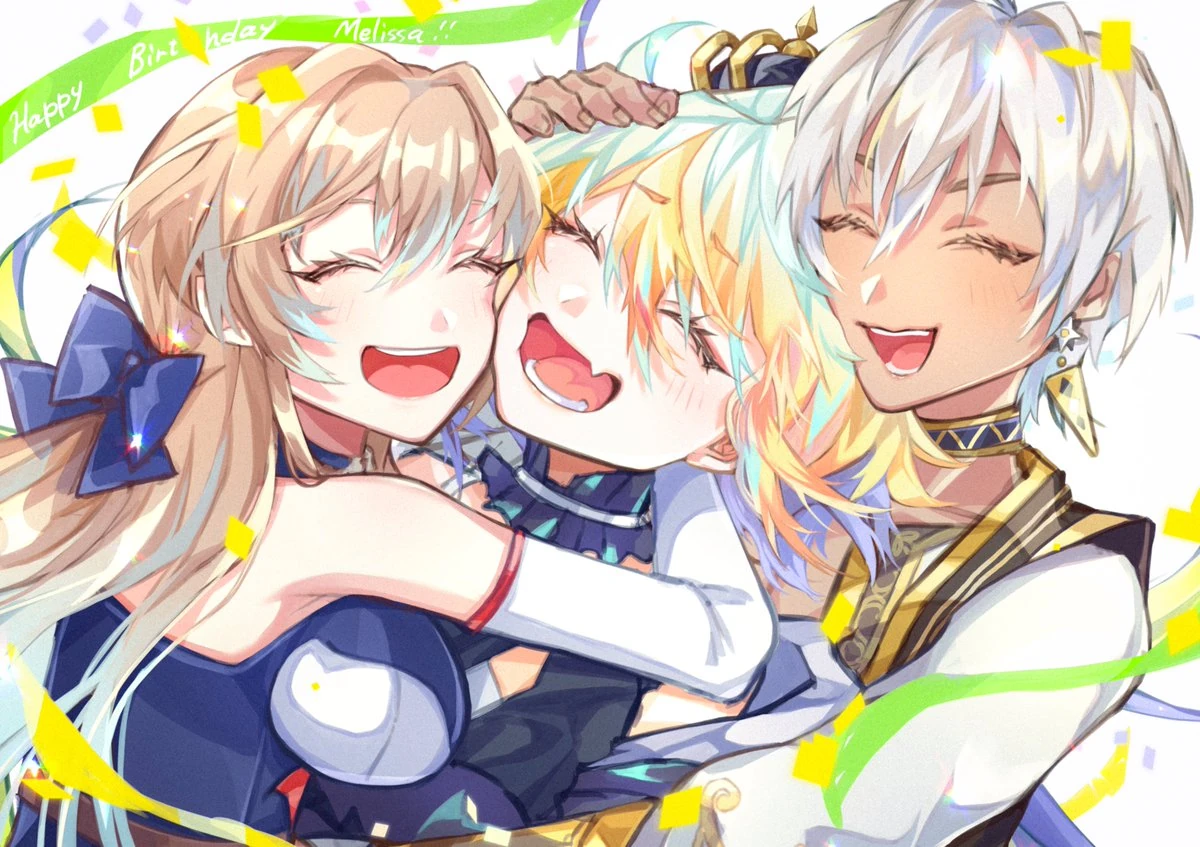 Melissa Kinrenka 2022 Birthday Illustration<br>by Masuda