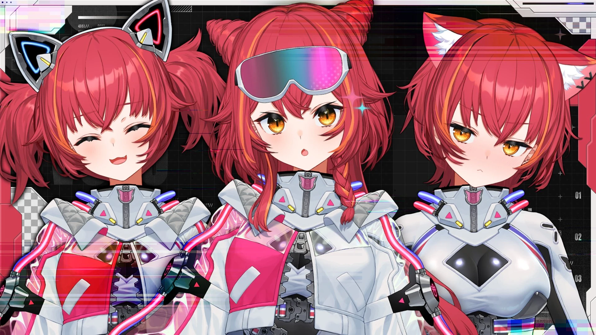 Cyberpunk (5th Outfit)<br>by [https://x.com/tsuna_nekota/status/2003087495064584410 Izumi Sai]