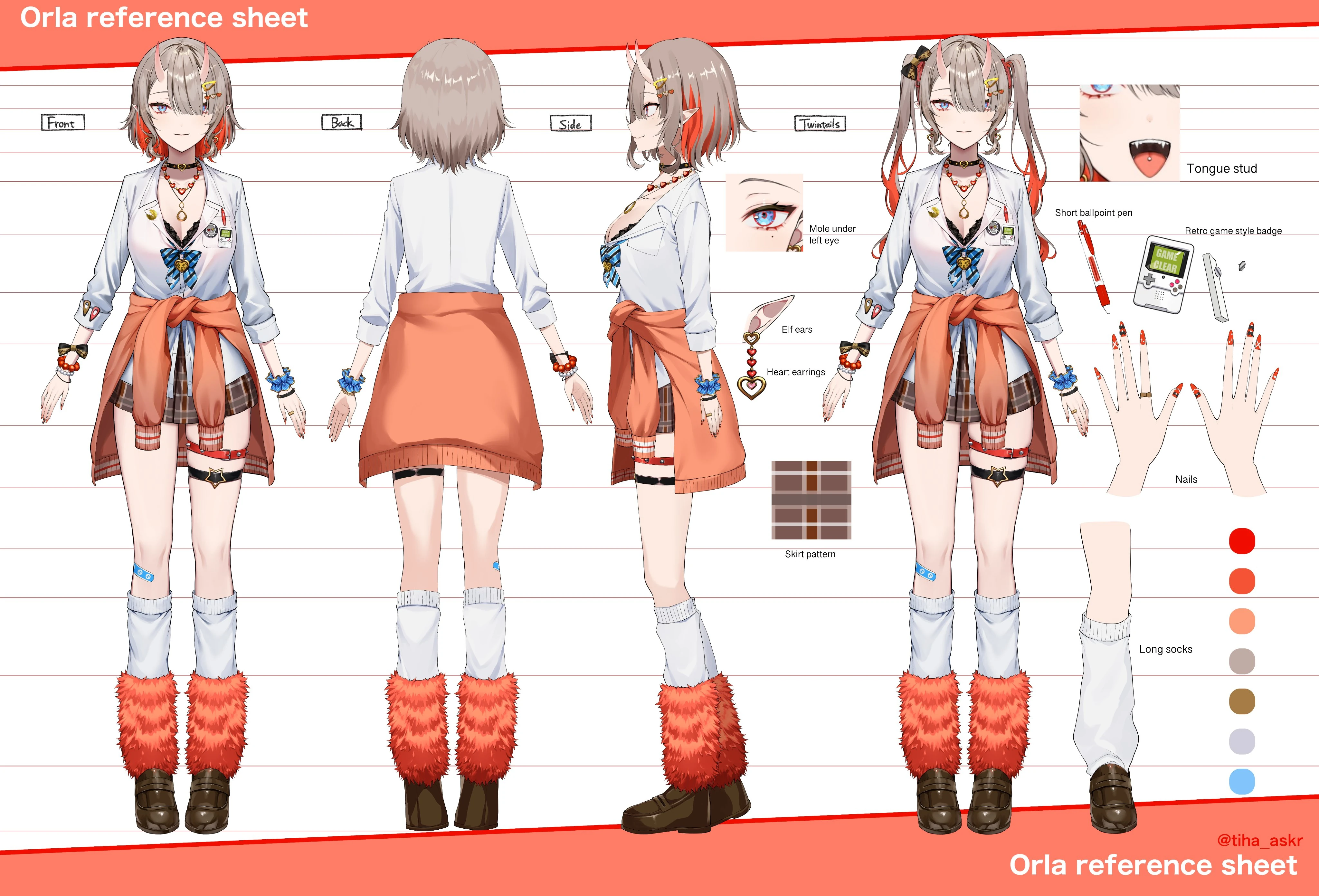 Second model<br>by Harikawa Mia