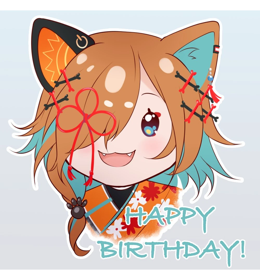 Miyoshino Shiki 2023 Birthday Illustration