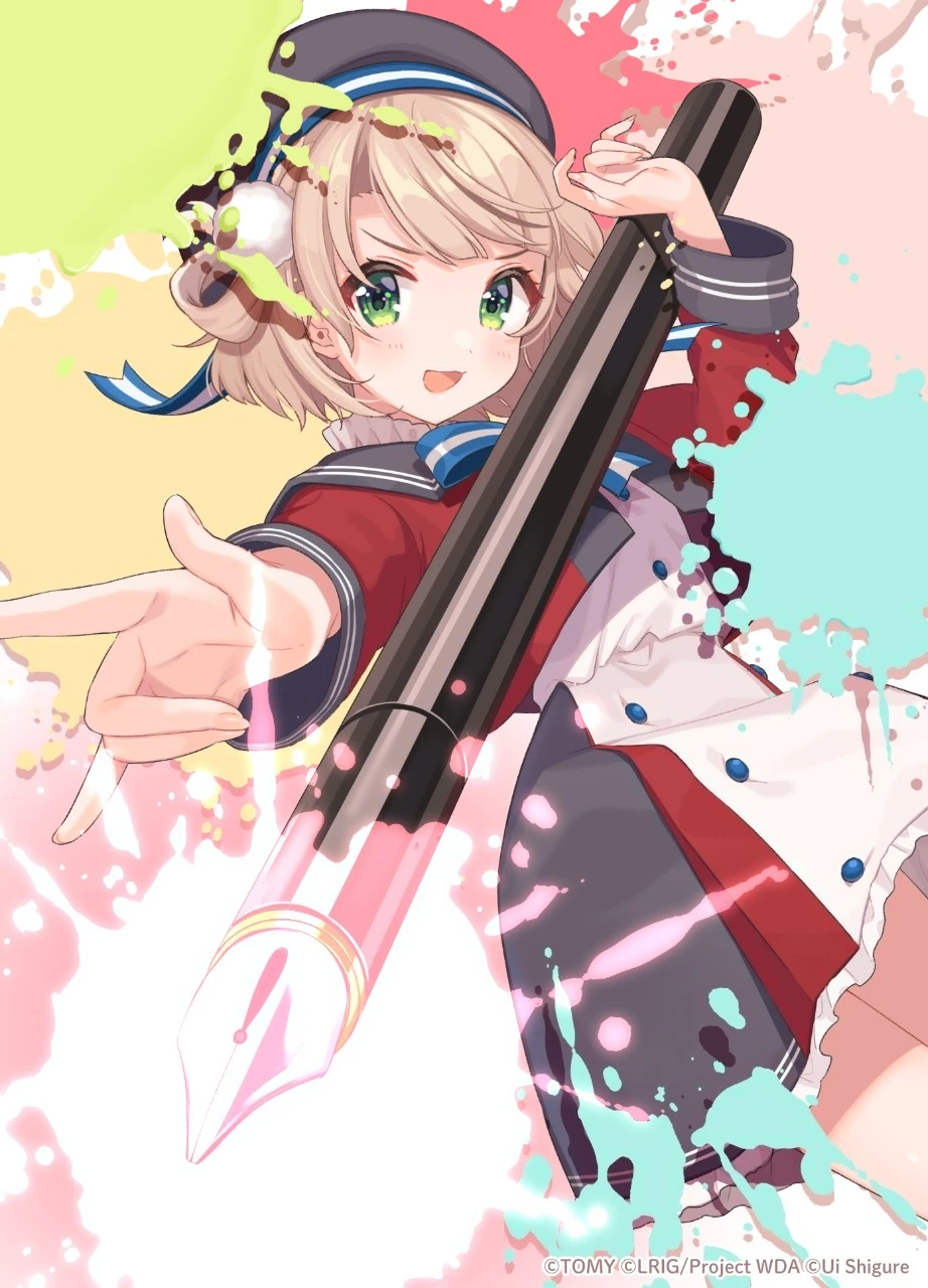 Ui's Secret Card For the WIXOSS "DIVA DEBUT DECK" Illustration