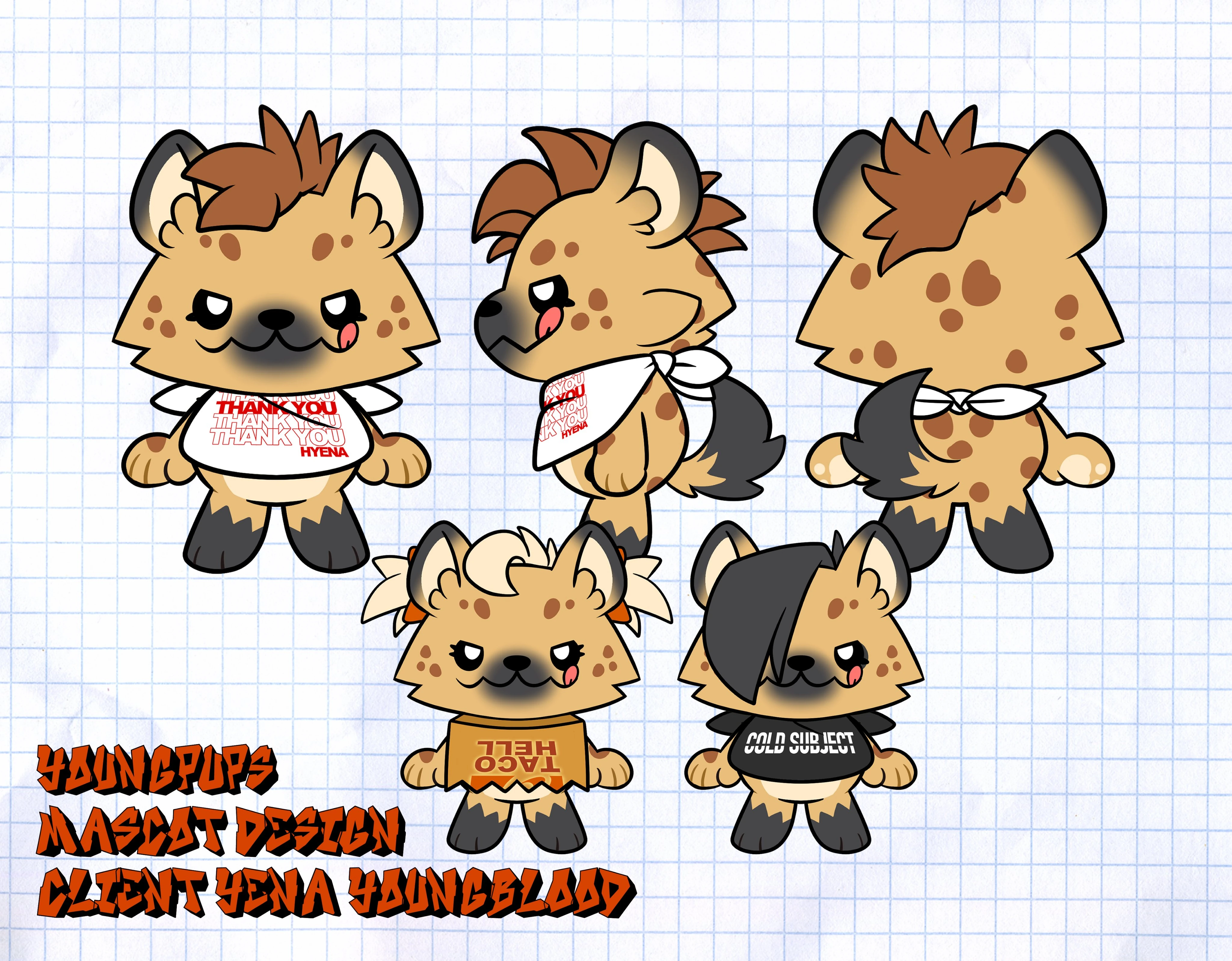 Youngpups, designed by sojindo