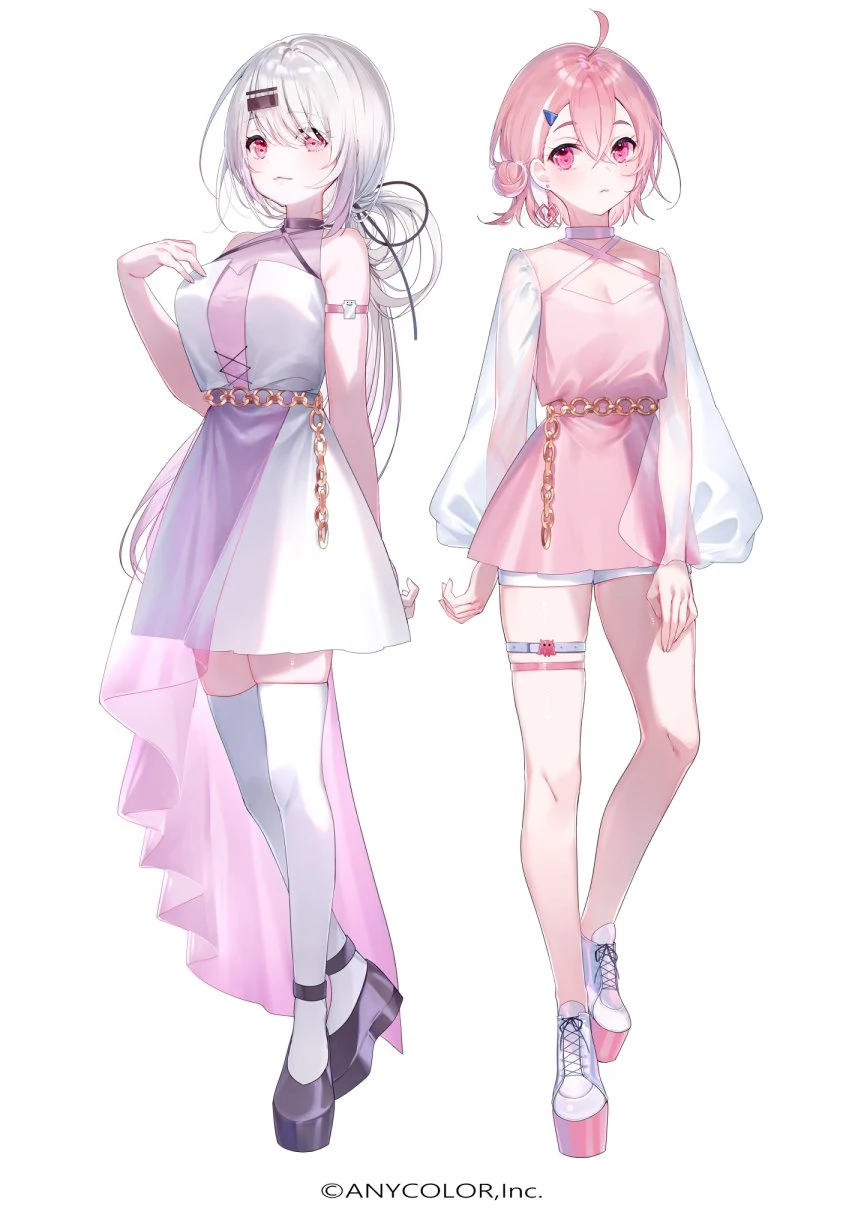 NIJISANJI Girls Unit Goods Illustration by Miwano