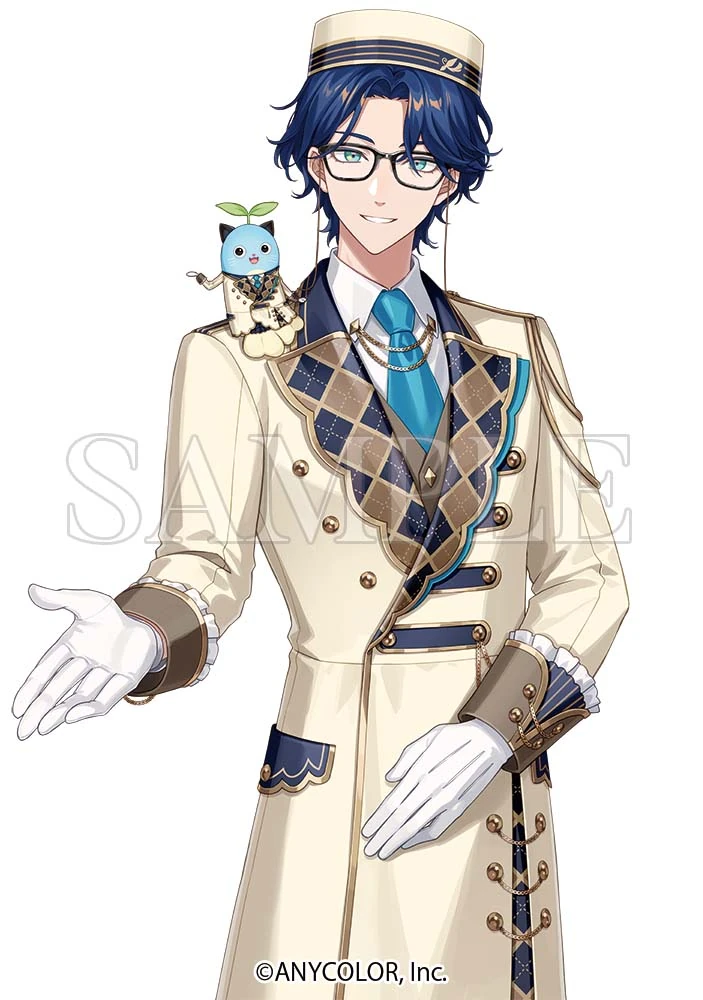 NIJISANJI x Bandai Wafers Card Illustration by amaichi esora