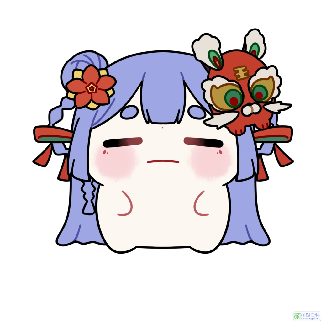 2022 April Fool's Day design<ref>Nicknamed 坨梓 (Lumpy Azusa)</ref>