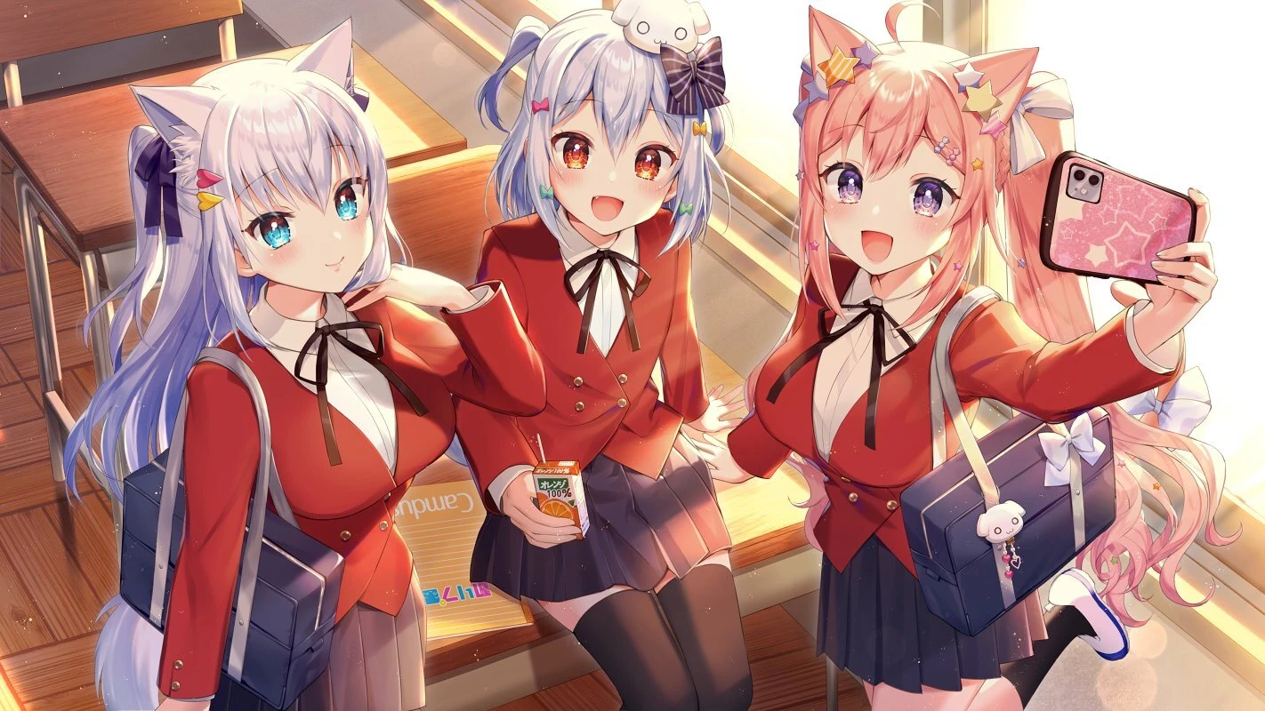Orange Illustration<br>by Momoshiki