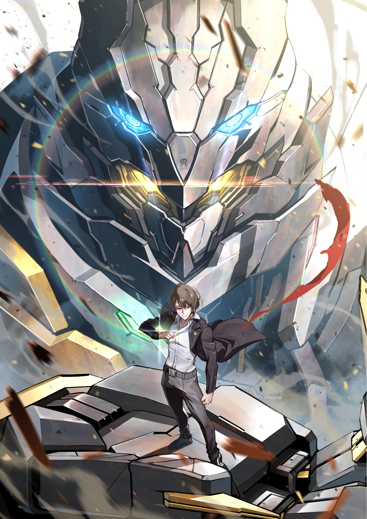 Daikagami and Kagami Hayato Illustration<br>by KURI