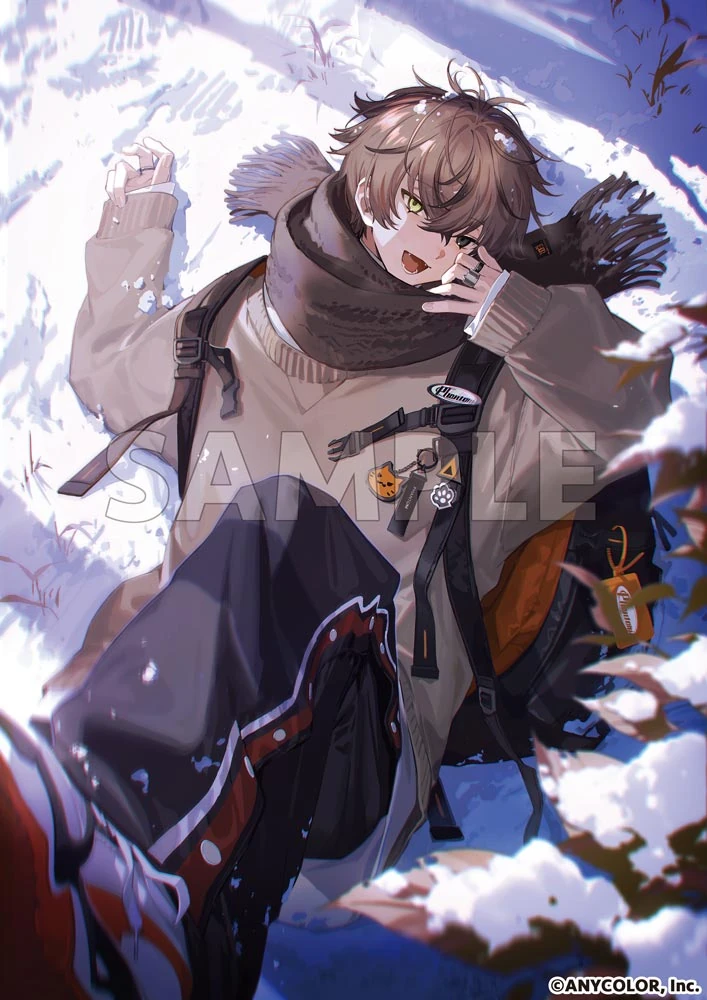 NIJISANJI Winter Date 2022 Illustration by oyo
