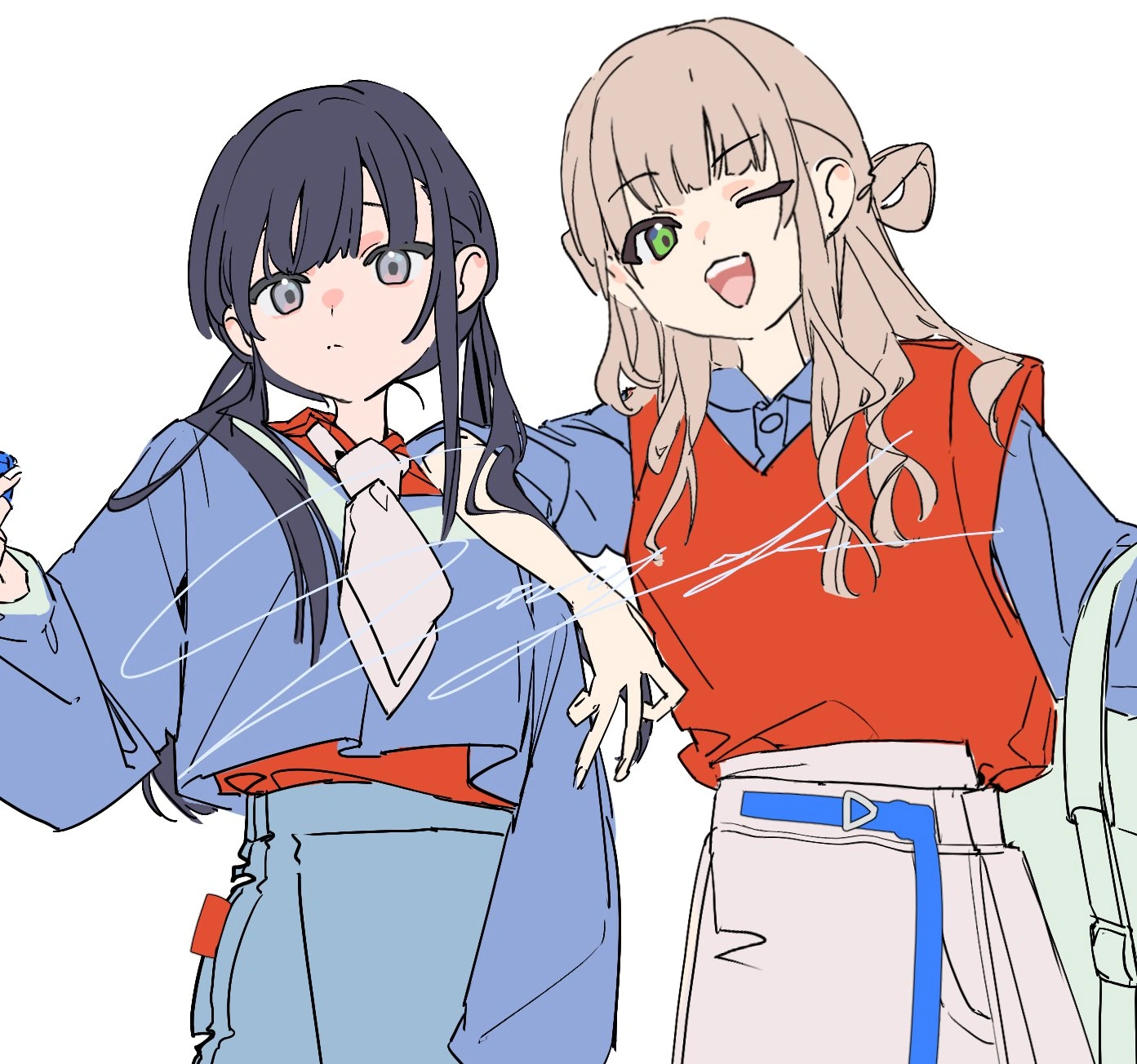 Nei and Roco by Nishiki Kope