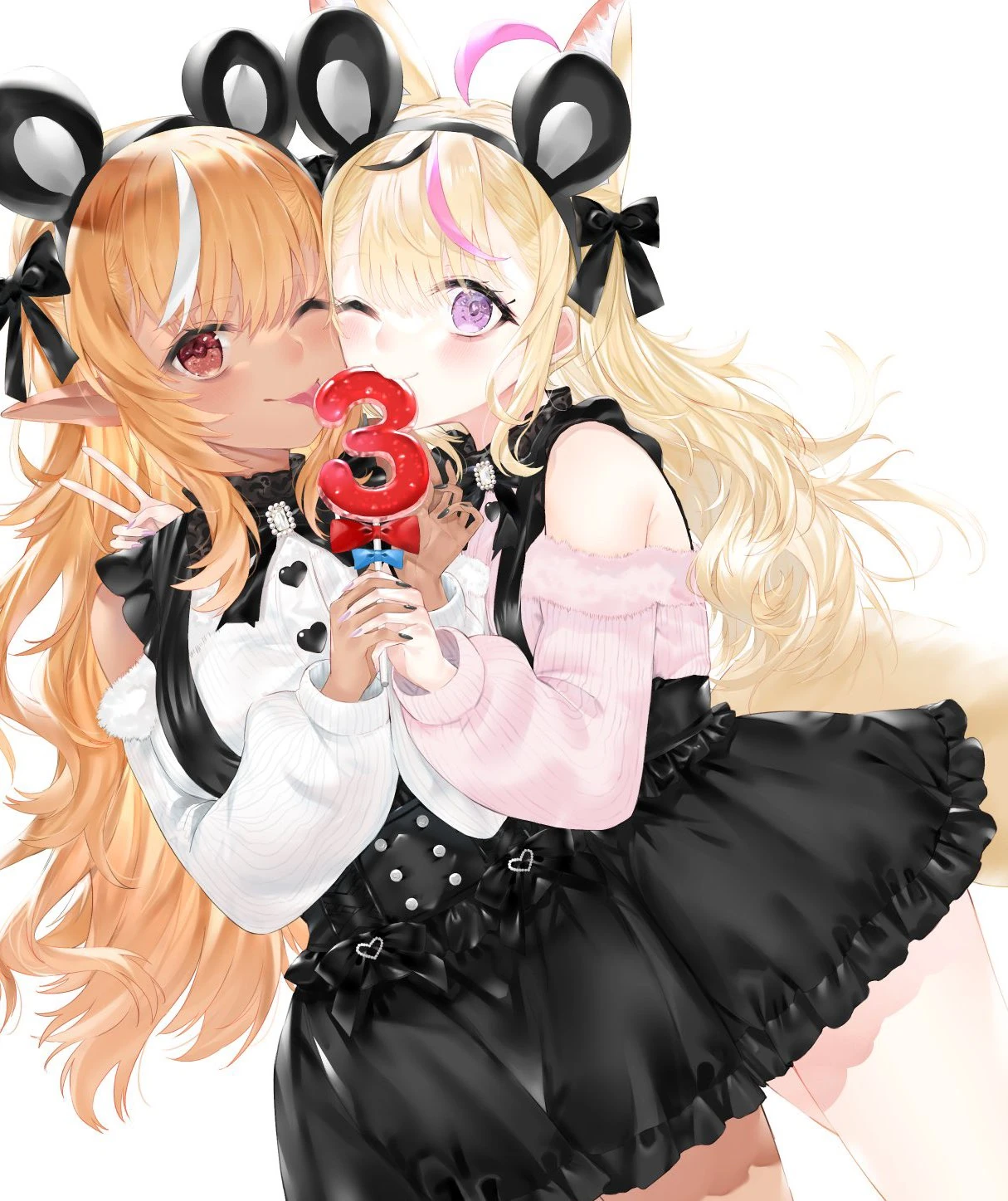 Flare and Omaru<br>by Kou Mashiro