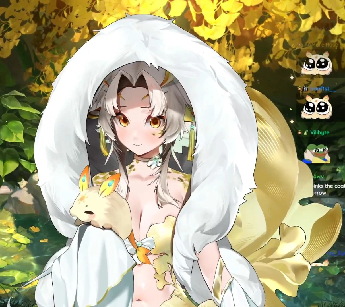 Yuzu Ginkgo Mermoth Hood