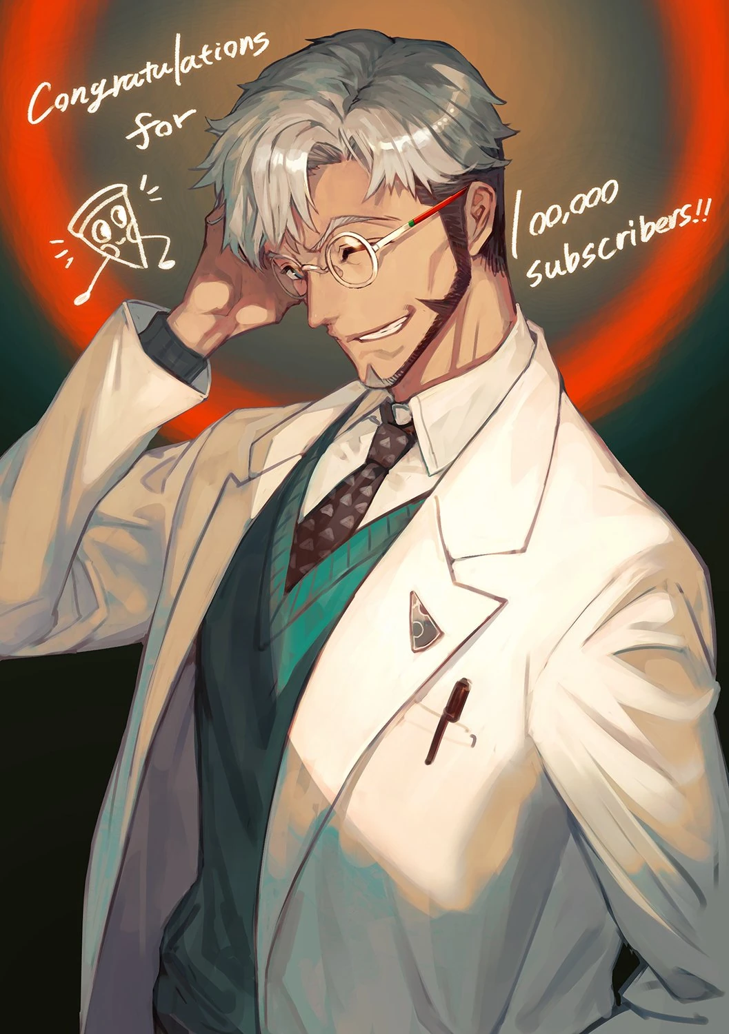 100,000 Subscribers Illustration<br>(by lack)