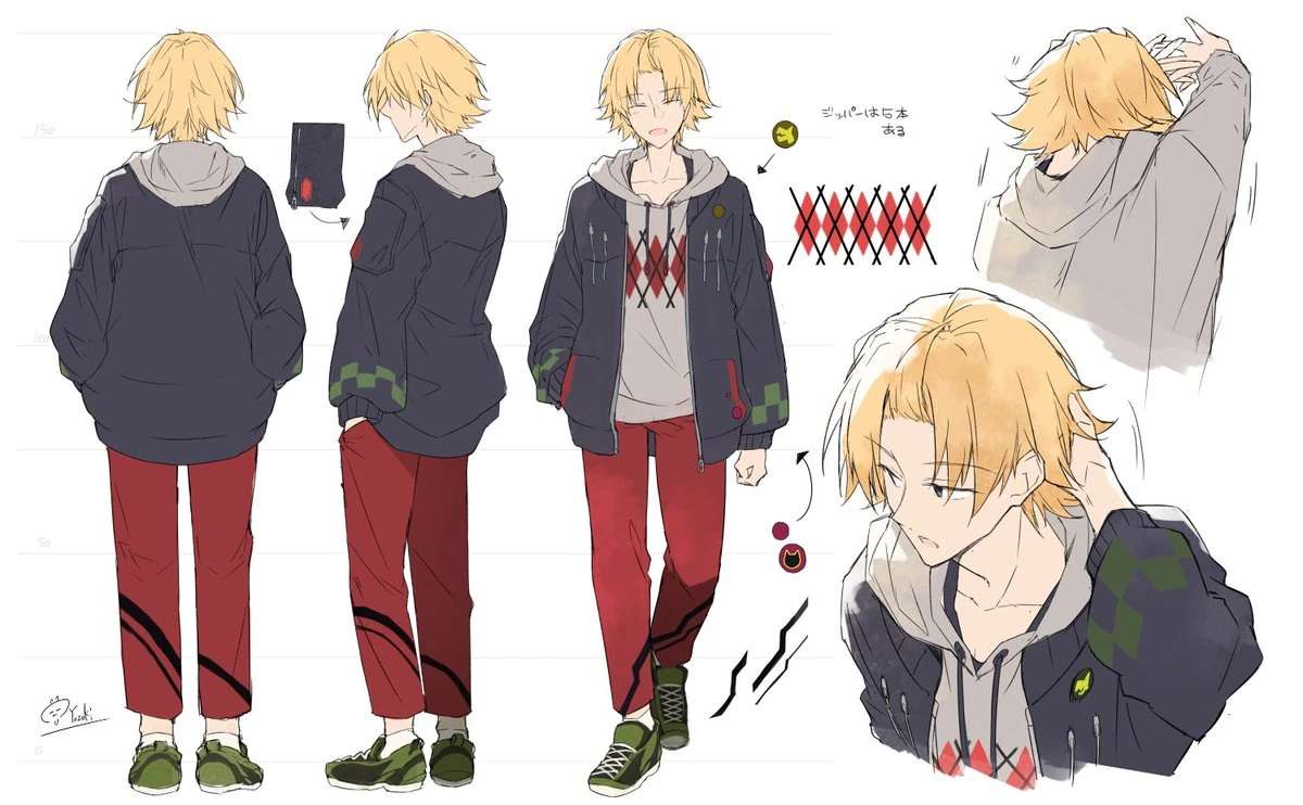 Reference Sheet by Yuzuki