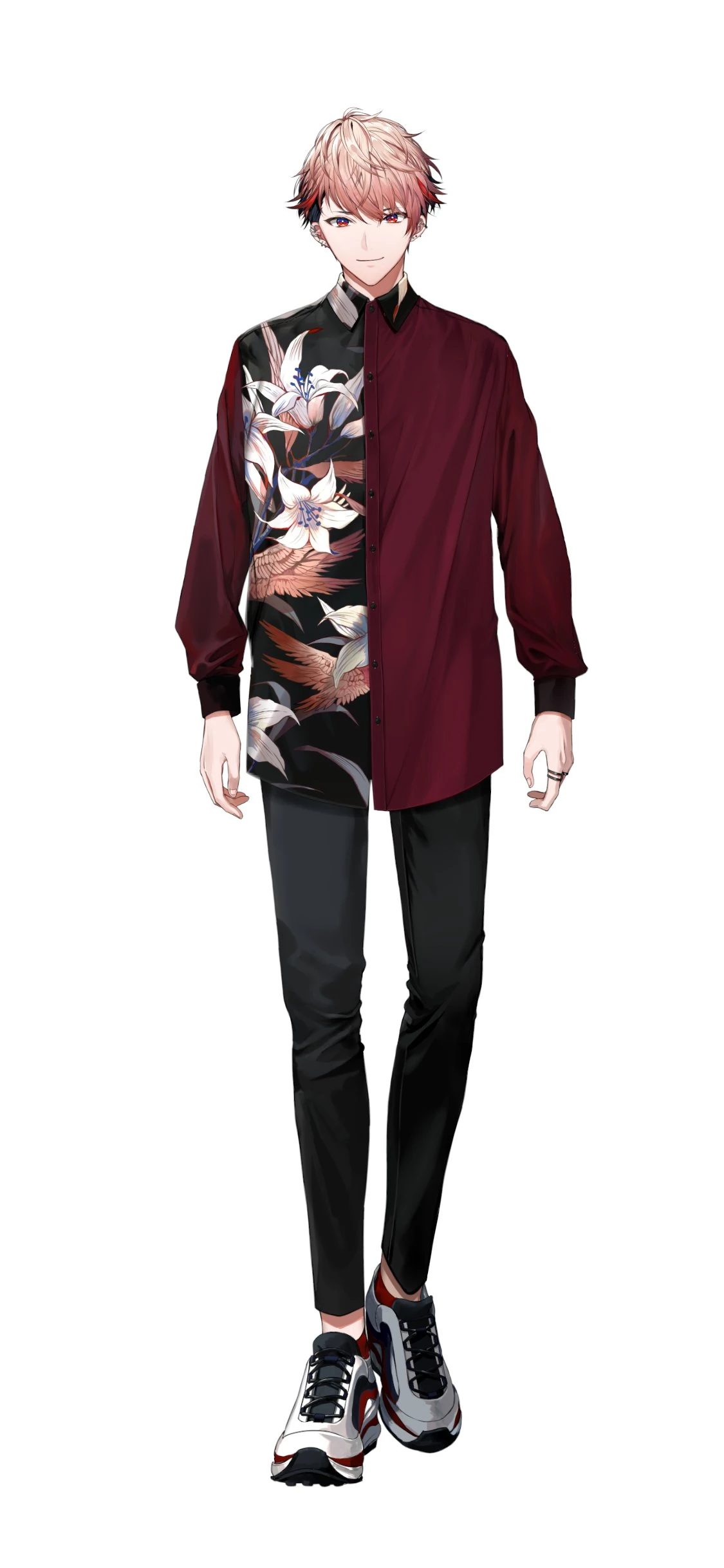 Spring Clothes Without Glasses and Tie