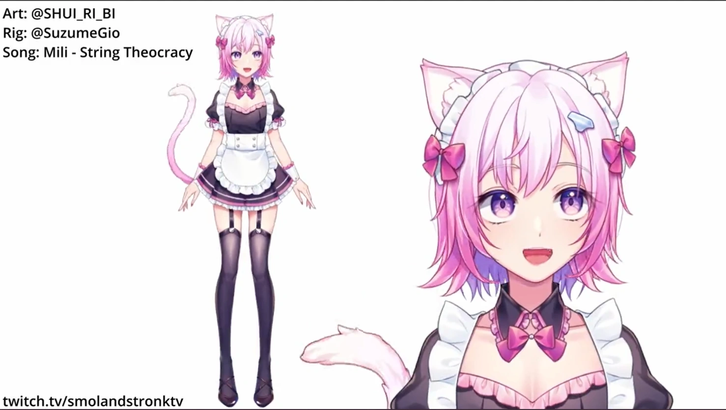 Smol&Stronk maid outfit by SHUI_RI_BI