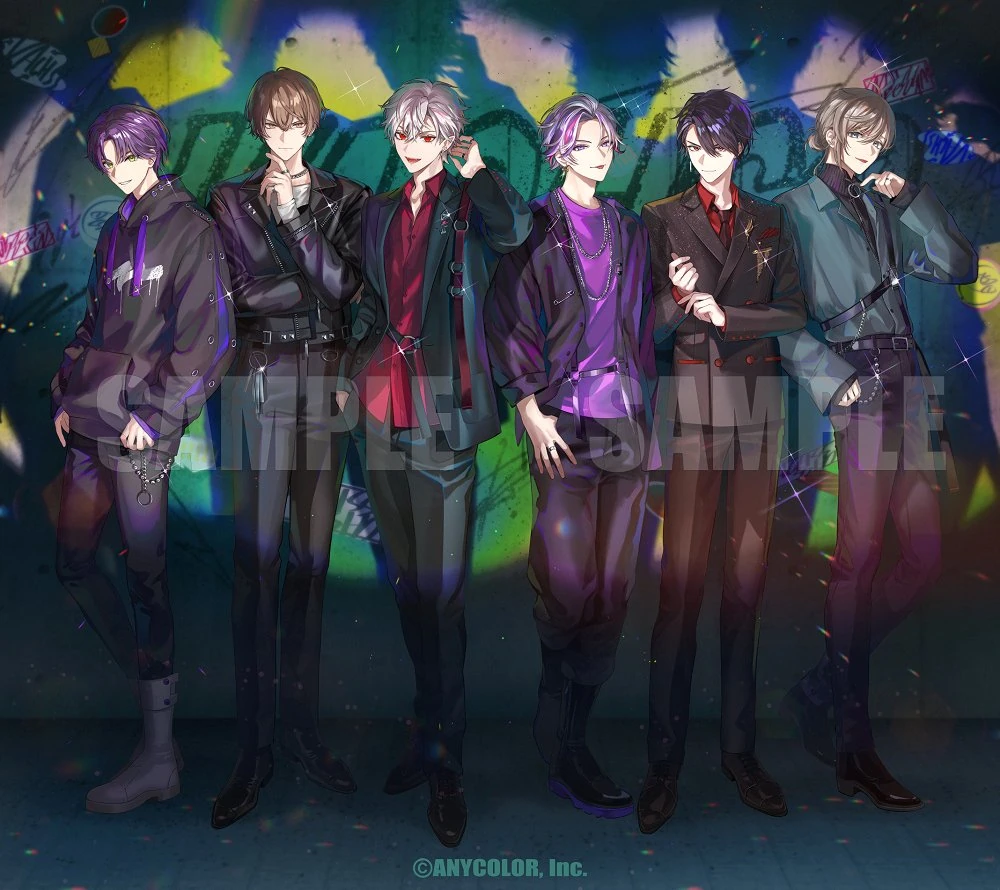 NIJIFES 2026 VACHSS Live<br>"The Takeover" Illustration<br>by Komichi Sako