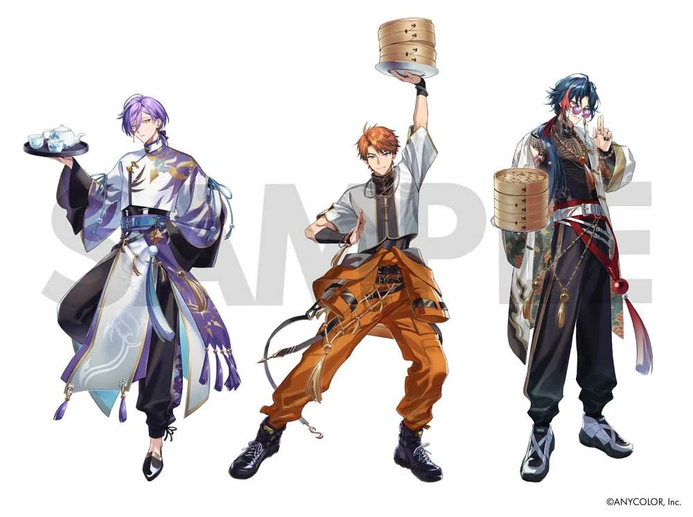 3SKM 2nd Anniversary Merch Illustration by Sasane Xia