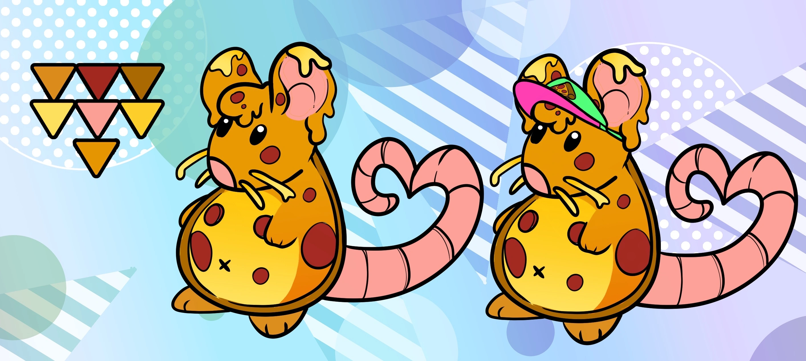 Crustee the Pizza Rat Mascot (Designed by EllieCartoonz)