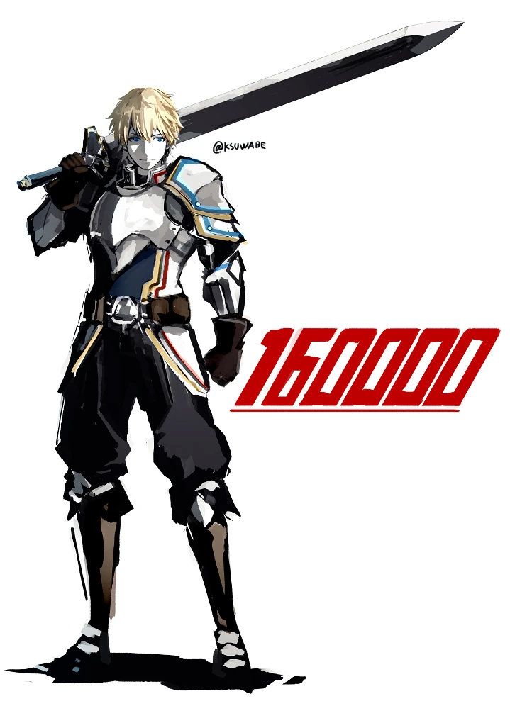 160,000 Subscribers Illustration by K-SUWABE