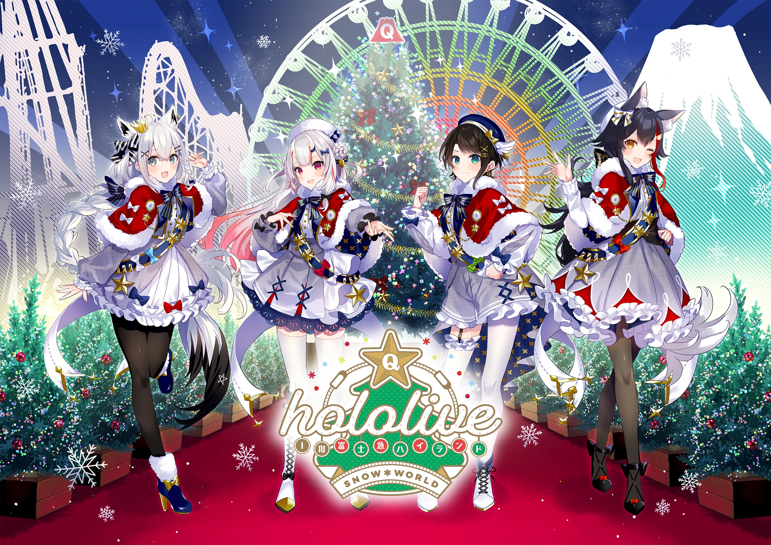 From hololive in Fuji-Q Highland SNOW*WORLD Collab by Saine