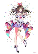 Kizuna AI - 3rd Anniversary Concept Design.jpg (122 KB) Kizuna AI 3rd Anniversary outfit (by Morikura En)