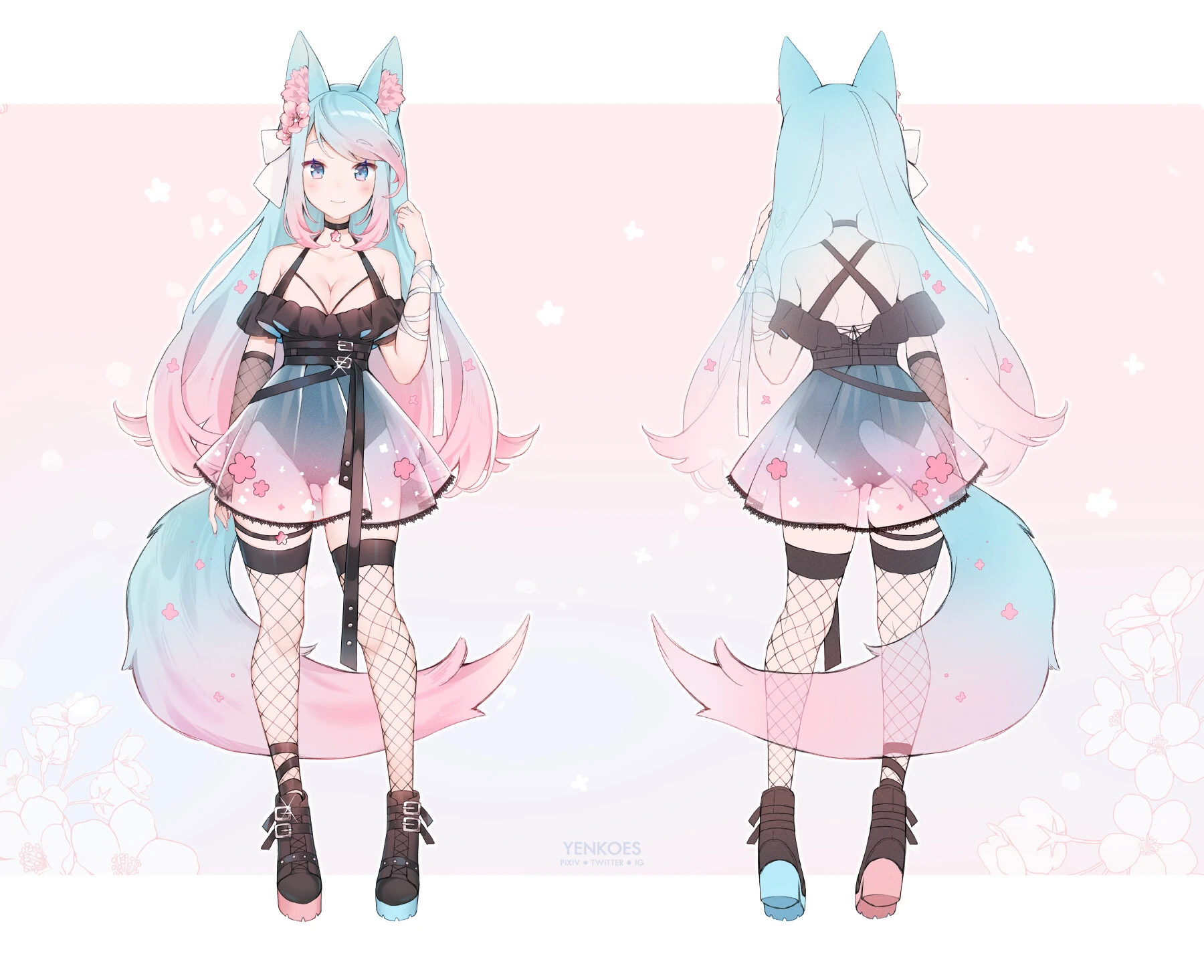 Silvervale summer outfit concept ary by yenkoes