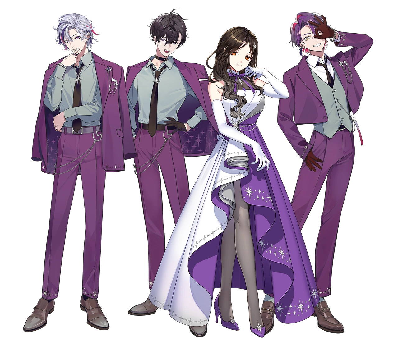 NIJISANJI 7th Anniversary Goods Illustration