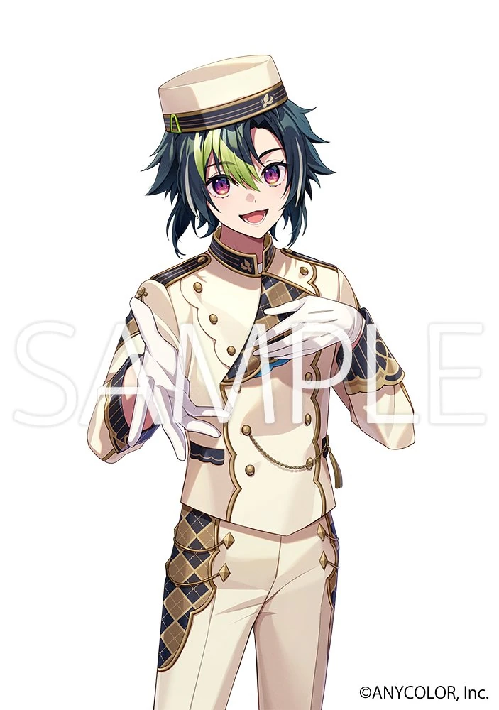 NIJISANJI x Bandai Wafers Card Illustration by 心⑩