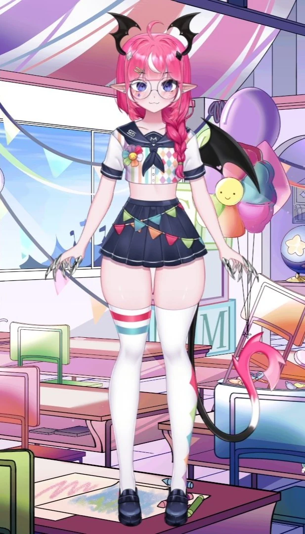 First Outfit "My Clown Academia"