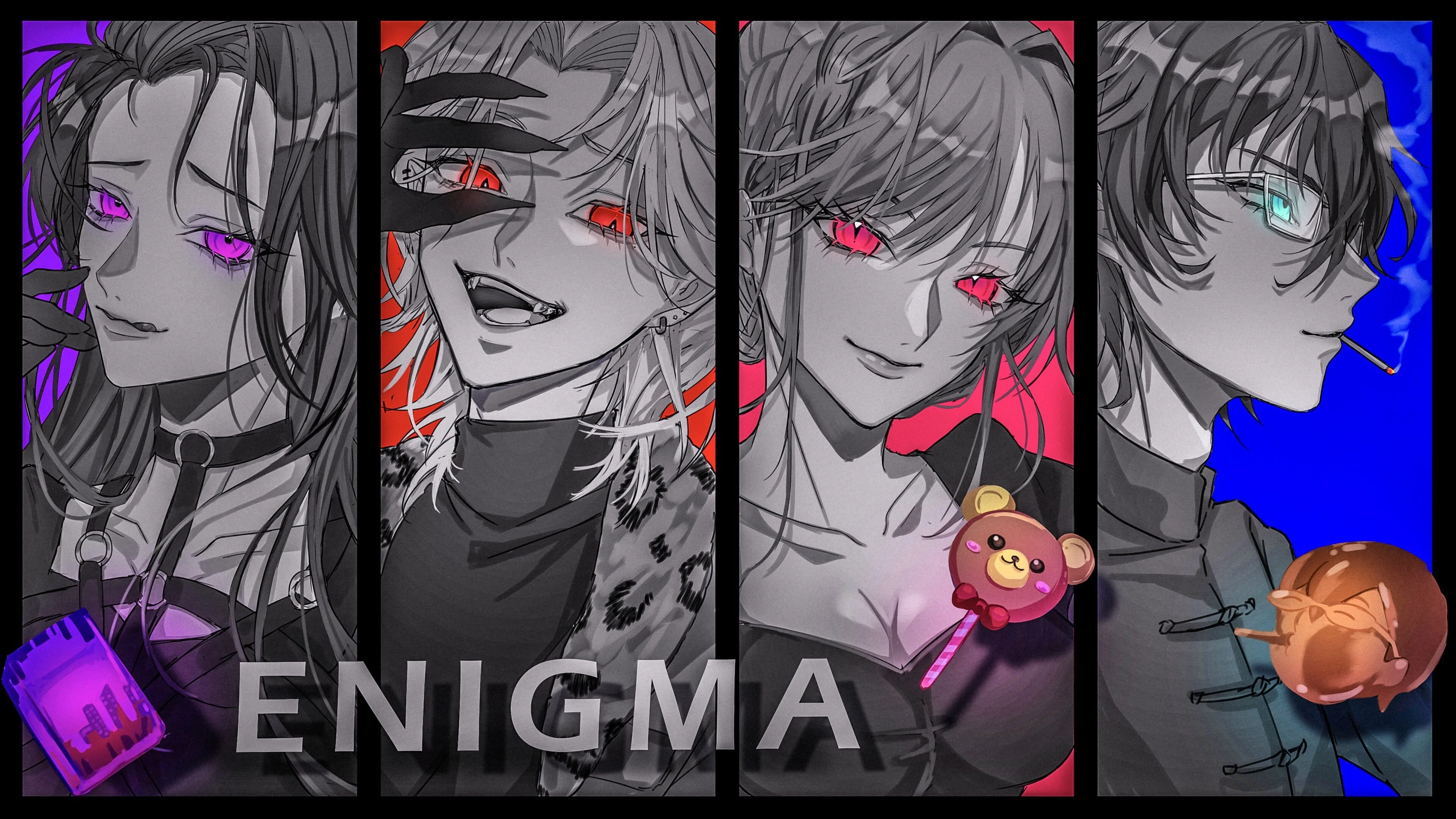 Enigma NijiGTA Illustration by Masuda