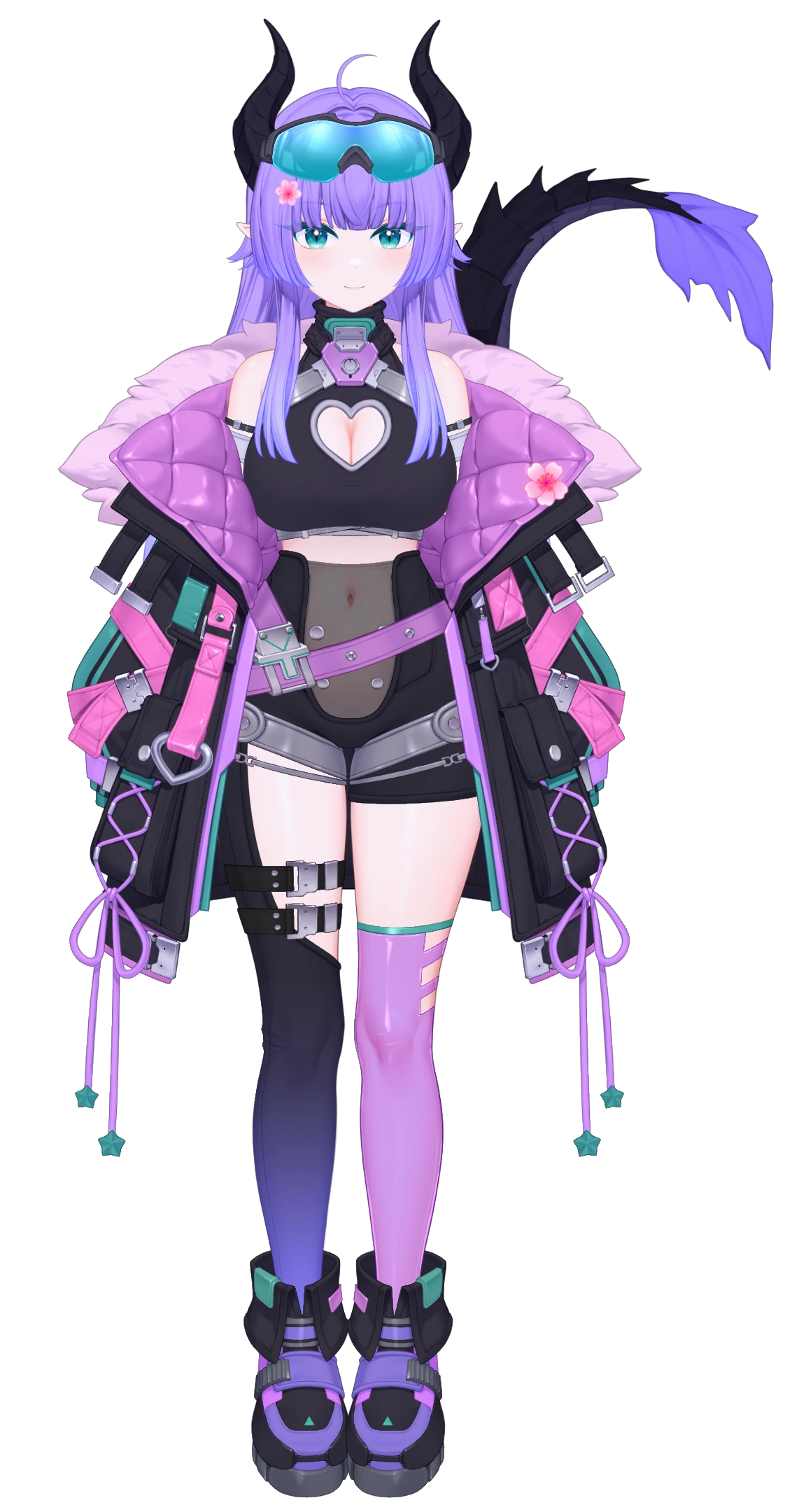 Tech Outfit Model by Akizone & Meezie