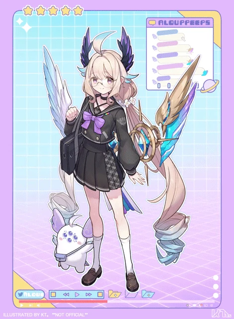 Color theme roulette by KT for Enna's first anniversary