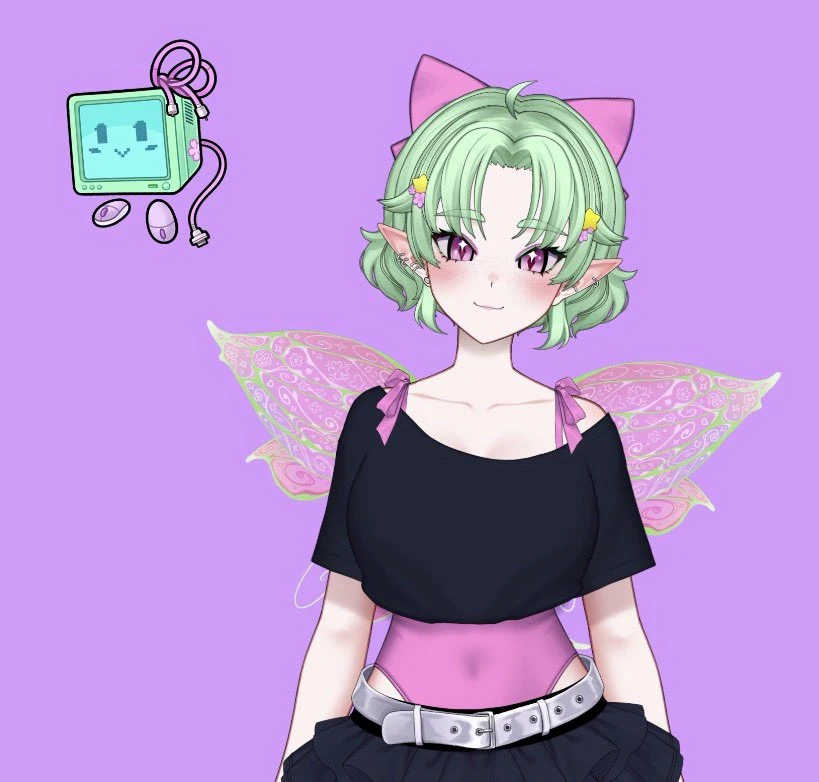 Wing accessories and mascot Bit