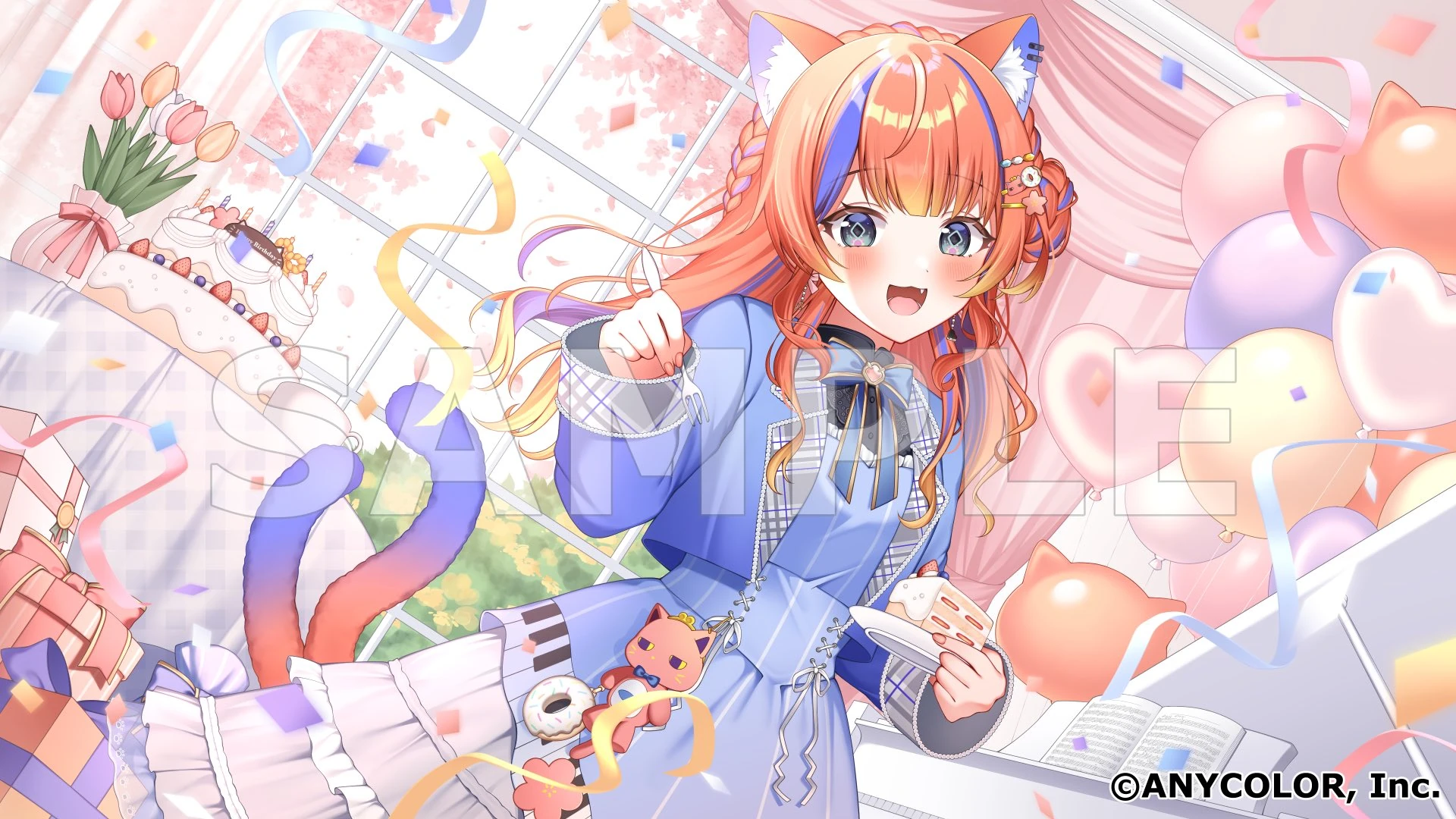 2026 Birthday Thumbnail Illustration by Futabana Nanami