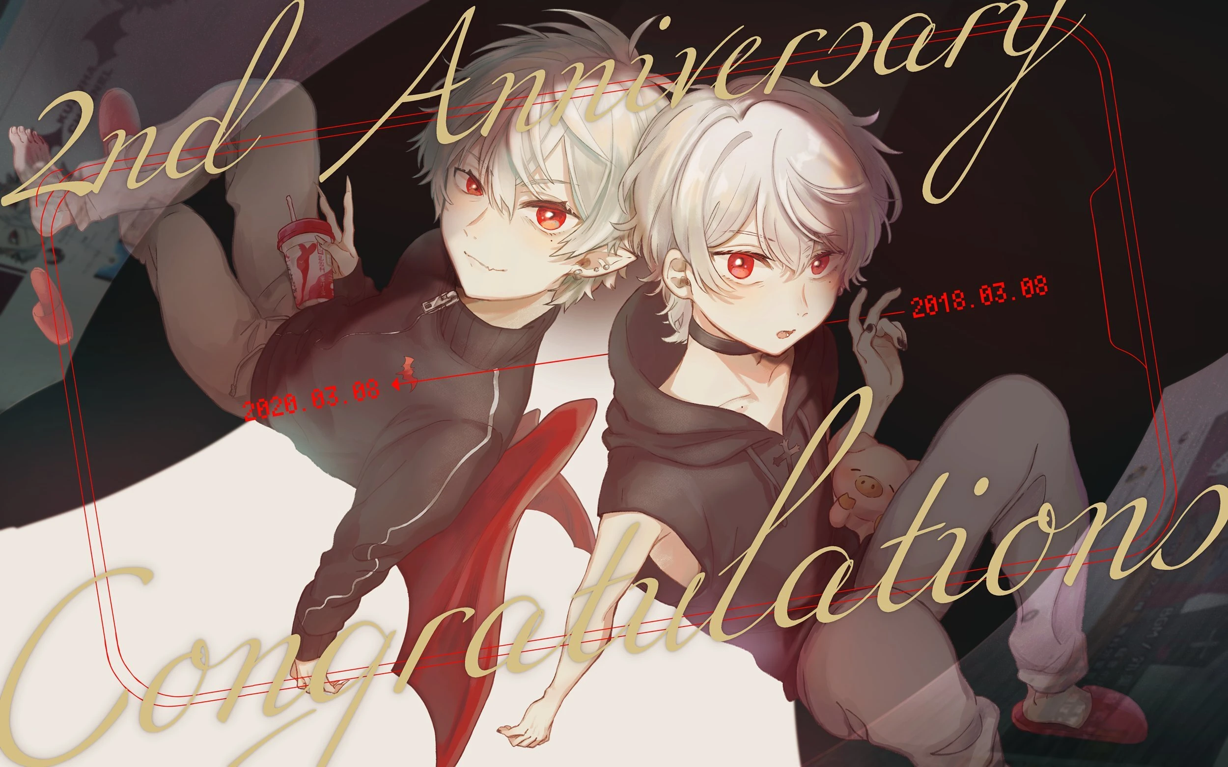 2nd Anniversary Illustration<br>by Mikkun