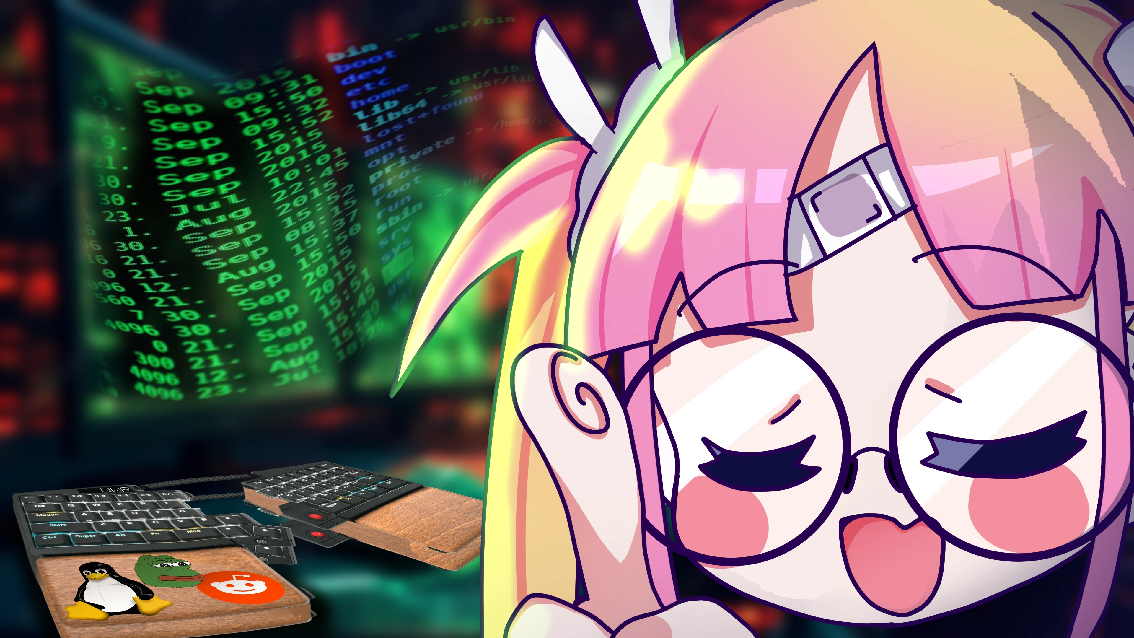 kyOresu nerd PC wallpaper