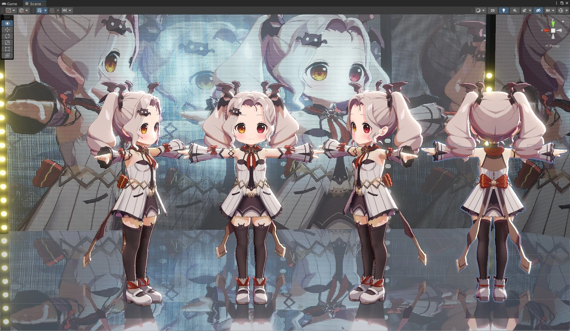 Chibi 3D Model by myer gugu