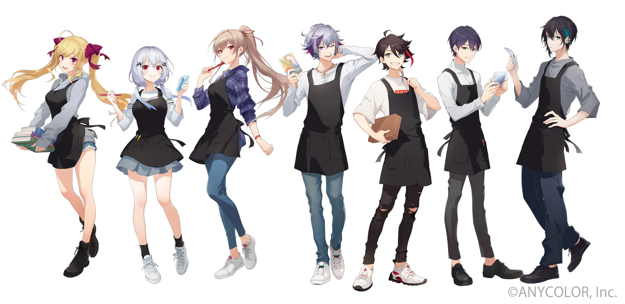 NIJISANJI x SHIBUYA TSUTAYA Illustration by Iwamoto05