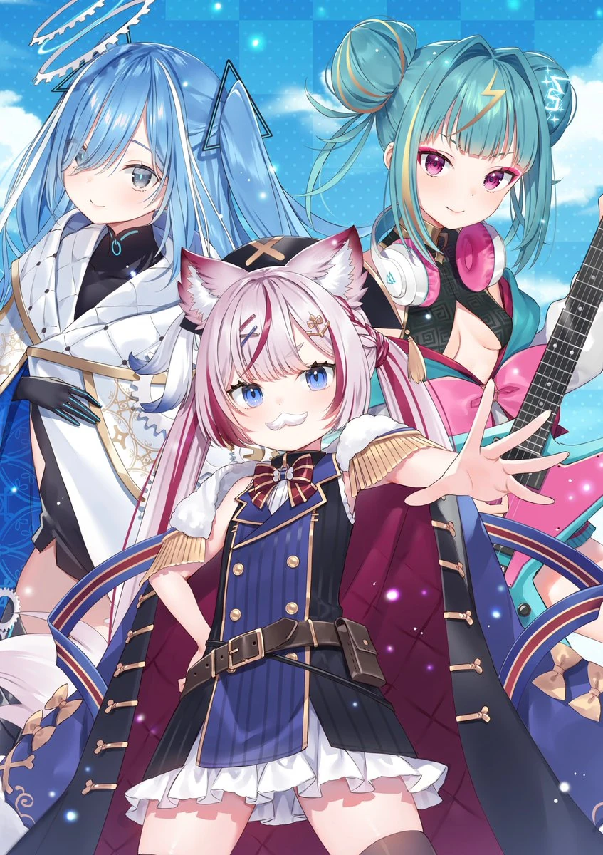 Varium 3rd generation key visual<br>by Yuuki Hagure