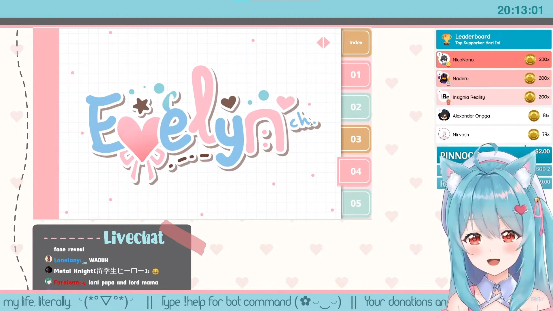 Evelyn's new logo