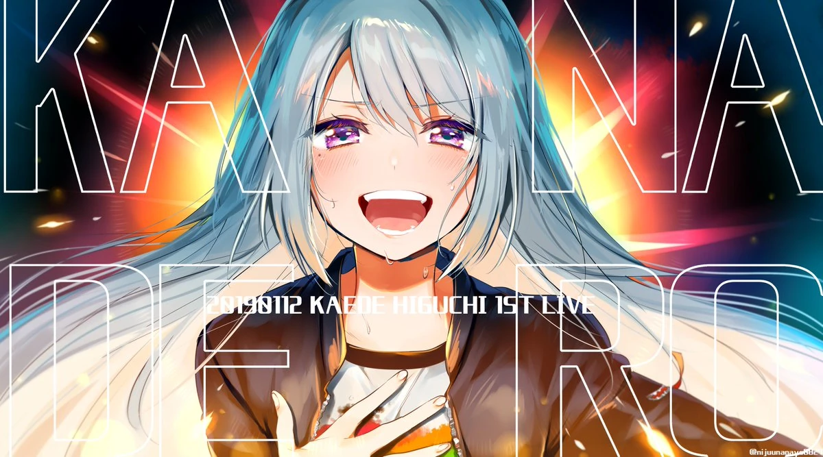 1st Live "KANA-DERO" Illustration<br>by Ninahachi